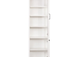 ΒΙΤΡΙΝΑ VERNE ΜΟΝΟΦΥΛΛΗ 59.7X37.2X191.6CM ΛΕΥΚΟ-ΦΥΣΙΚΟΣ ΔΡΥΣ