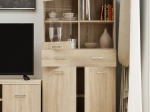 ΒΙΤΡΙΝΑ ΔΙΦΥΛΛΗ TOP MIX 80X33X145CM ΣΟΝΟΜΑ