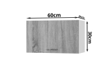 MODEST ΠΑΝΩ ΝΤΟΥΛΑΠΙ ΑΠΟΡΡΟΦΗΤΗΡΑ ΣΟΝΟΜΑ 60X30X36ΕΚ