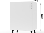 MODEST ΚΑΤΩ ΝΤΟΥΛΑΠΙ ΛΕΥΚΟ 60X48X82ΕΚ