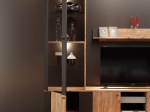ΒΙΤΡΙΝΑ ΜΟΝΟΦΥΛΛΗ OLD WOOD ΧΡΥΣΟΣ ΔΡΥΣ ΜΕ ΜΑΥΡΟ 61.4X44X195.5ΕΚ