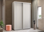 ΝΤΟΥΛΑΠΑ DIAMONT ΛΕΥΚΟ 150X60X220CM