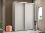 ΝΤΟΥΛΑΠΑ DIAMONT ΛΕΥΚΟ 170X60X220CM