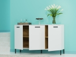 ΜΠΟΥΦΕΣ SANTES ΛΕΥΚΟΣ 155X42X92.5CM