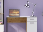 ΓΡΑΦΕΙΟ SANTES WH ΧΡΥΣΟ ΔΡΥΣ ΛΕΥΚΟ 120X60X74ΕΚ