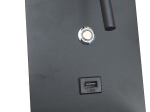 ΦΩΤΙΣΤΙΚΟ ΤΟΙΧΟΥ LED 3W 3000K ΜΑΥΡΟ 12X16.5X22.5CM