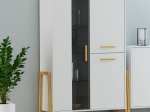ΒΙΤΡΙΝΑ BELLE ΛΕΥΚΟ 102.5X41X152.5CM