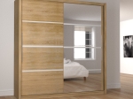 ΝΤΟΥΛΑΠΑ ΔΙΦΥΛΛΗ ILONA SONOMA 180X61X215ΕΚ MDF