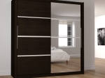 ΝΤΟΥΛΑΠΑ ΔΙΦΥΛΛΗ ILONA ΣΟΚΟΛΑ 180X61X216ΕΚ MDF
