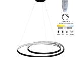 ΦΩΤΙΣΤΙΚΟ ΚΡΕΜΑΣΤΟ BRILLIANT LED 56W ΜΑΥΡΟ Φ60X120CM