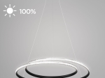 ΦΩΤΙΣΤΙΚΟ ΚΡΕΜΑΣΤΟ BRILLIANT LED 56W ΜΑΥΡΟ Φ60X120CM