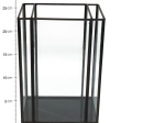 ΚΗΡΟΠΗΓΙΟ ARTELIBRE ΜΑΥΡΟ ΜΕΤΑΛΛΟ 18X13X26CM