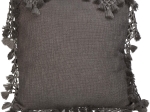 ΜΑΞΙΛΑΡΙ ARTELIBRE ΜΕ ΦΟΥΝΤΕΣ ΓΚΡΙ ΒΑΜΒΑΚΕΡΟ 45X45CM