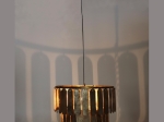 ΦΩΤΙΣΤΙΚΟ ΚΡΕΜΑΣΤΟ ARTELIBRE ΚΑΦΕ ΜΕΤΑΛΛΟ 54.5X54.5X40CM