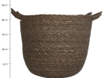 ΚΑΛΑΘΙ ARTELIBRE ΚΑΦΕ SEAGRASS 25X25X24CM ΣΕΤ 3ΤΜΧ