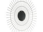 ΚΑΘΡΕΠΤΗΣ ARTELIBRE ΧΡΥΣΟ ΜΕΤΑΛΛΟ 77X3X77CM