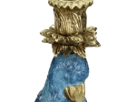 ΚΗΡΟΠΗΓΙΟ ARTELIBRE ΠΟΥΛΙ ΜΠΛΕ POLYRESIN 14X14X35.5CM