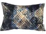 ΜΑΞΙΛΑΡΙ ARTELIBRE ΔΕΡΜΑ ΦΙΔΙΟΥ ΜΠΛΕ ΒΕΛΟΥΔΟ 40X60CM