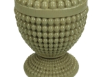 ΚΗΡΟΠΗΓΙΟ ARTELIBRE ΧΑΝΤΡΕΣ ΠΡΑΣΙΝΟ POLYRESIN 10.8X10.8X19.3CM