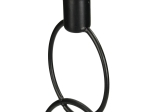 ΚΗΡΟΠΗΓΙΟ ARTELIBRE ΜΑΥΡΟ ΜΕΤΑΛΛΟ 13X8.5X29.5CM