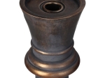 ΚΗΡΟΠΗΓΙΟ ARTELIBRE ΠΙΟΝΙ ΣΚΑΚΙΟΥ ΜΑΥΡΟ POLYRESIN 10.5X10.5X31CM