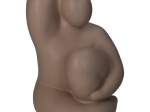 ΔΙΑΚΟΣΜΗΤΙΚΟ ΓΥΝΑΙΚΑ ΜΠΕΖ POLYRESIN 18.8X17.7X27CM