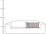 ΜΑΞΙΛΑΡΙ ARTELIBRE VINTAGE ΠΟΡΤΟΚΑΛΙ ΒΑΜΒΑΚΕΡΟ 35X70CM
