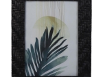 ΚΟΡΝΙΖΑ ARTELIBRE ΠΛΕΚΤΗ ΜΑΥΡΟ POLYRESIN 13X18CM