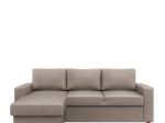 ΚΑΝΑΠΕΣ ΚΡΕΒΑΤΙ ΓΩΝΙΑΚΟΣ ARTELIBRE SOFIA TAUPE 220X155X81CM
