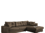 ΚΑΝΑΠΕΣ ΓΩΝΙΑΚΟΣ ΔΕΞΙΑ ΓΩΝΙΑ DOUGIE ΚΑΦΕ 305X195X90CM