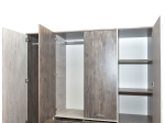ΝΤΟΥΛΑΠΑ ARTELIBRE ΙΟΚΑΣΤΗ RAW ENDGRAIN OAK/LIGHT ARTWOOD 180X52X207CM