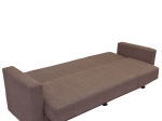 ΚΑΝΑΠΕΣ ΚΡΕΒΑΤΙ ARTELIBRE AMETHYST ΤΡΙΘΕΣΙΟΣ CAPPUCCINO 214X78X78CM