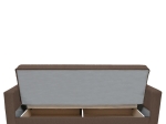 ΚΑΝΑΠΕΣ ΚΡΕΒΑΤΙ ARTELIBRE AMETHYST ΤΡΙΘΕΣΙΟΣ CAPPUCCINO 214X78X78CM