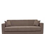 ΚΑΝΑΠΕΣ ΚΡΕΒΑΤΙ ARTELIBRE AMETHYST ΤΡΙΘΕΣΙΟΣ CAPPUCCINO 214X78X78CM