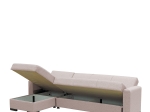 ΚΑΝΑΠΕΣ ΚΡΕΒΑΤΙ ΓΩΝΙΑΚΟΣ ARTELIBRE JOSE ΣΑΠΙΟ ΜΗΛΟ 270X150X86CM
