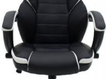 ΚΑΡΕΚΛΑ ΓΡΑΦΕΙΟΥ ARTELIBRE GAMING ΚΛΕΟΝΙΚΗ ΜΑΥΡΟ/ΛΕΥΚΟ 65X72X118-126CM