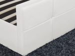 ΚΡΕΒΑΤΙ ARTELIBRE ANEMONE ΛΕΥΚΟ PU ΜΕ ΑΠΟΘΗΚΕΥΤΙΚΟ ΧΩΡΟ 217X170X100CM (ΣΤΡΩΜΑ 160X200CM)