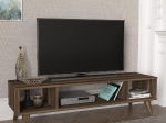 ΕΠΙΠΛΟ ΤΗΛΕΟΡΑΣΗΣ ARTELIBRE SAMOS ΣΚΟΥΡΟ ΚΑΦΕ 120X35X40CM