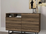 ΜΠΟΥΦΕΣ ARTELIBRE KITHNOS ΣΚΟΥΡΟ ΚΑΦΕ 120X37X79CM