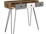 ΚΟΝΣΟΛΑ ARTELIBRE LIDYA ΚΑΦΕ ΜΕ ΣΧΕΔΙΟ 90X35X91CM