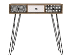 ΚΟΝΣΟΛΑ ARTELIBRE LIDYA ΚΑΦΕ ΜΕ ΣΧΕΔΙΟ 90X35X91CM