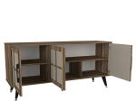 ΜΠΟΥΦΕΣ ARTELIBRE NIMOS ΚΑΡΥΔΙ ΜΟΡΙΟΣΑΝΙΔΑ/ΜΕΛΑΜΙΝΗ 160X45X75CM