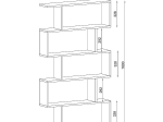 ΒΙΒΛΙΟΘΗΚΗ ARTELIBRE MONTONI CORDOBA ΜΟΡΙΟΣΑΝΙΔΑ/ΜΕΛΑΜΙΝΗ 90X20X160CM