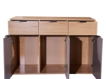 ΚΟΝΣΟΛΑ ARTELIBRE FRESH MDF ΚΑΡΥΔΙΑ/ΓΚΡΙ 120X50X85CM