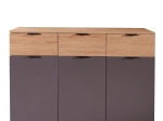 ΚΟΝΣΟΛΑ ARTELIBRE FRESH MDF ΚΑΡΥΔΙΑ/ΓΚΡΙ 120X50X85CM