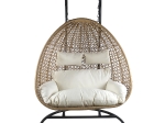 ΚΟΥΝΙΑ ΠΟΛΥΘΡΟΝΑ ARTELIBRE ABRONIUS ΦΥΣΙΚΟ ΜΕΤΑΛΛΟ/RATTAN 130X68X195CM