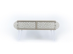 ΕΠΙΠΛΟ ΤΗΛΕΟΡΑΣΗΣ ARTELIBRE ILLIA NO 3 ΔΡΥΣ/ΛΕΥΚΟ 106X30X48CM