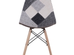 ΚΑΡΕΚΛΑ ARTELIBRE CORYLOUS PATCHWORK ΥΦΑΣΜΑ/ΞΥΛΟ 51X46X82CM
