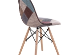 ΚΑΡΕΚΛΑ ARTELIBRE CORYLOUS PATCHWORK MICROFIBER ΥΦΑΣΜΑ/ΞΥΛΟ 51X46X82CM