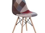 ΚΑΡΕΚΛΑ ARTELIBRE CORYLOUS PATCHWORK MICROFIBER ΥΦΑΣΜΑ/ΞΥΛΟ 51X46X82CM